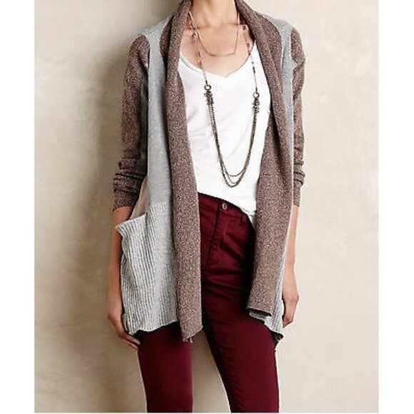 Anthropologie Sparrow Open Front Cardigan Sweater - Picture 1 of 3